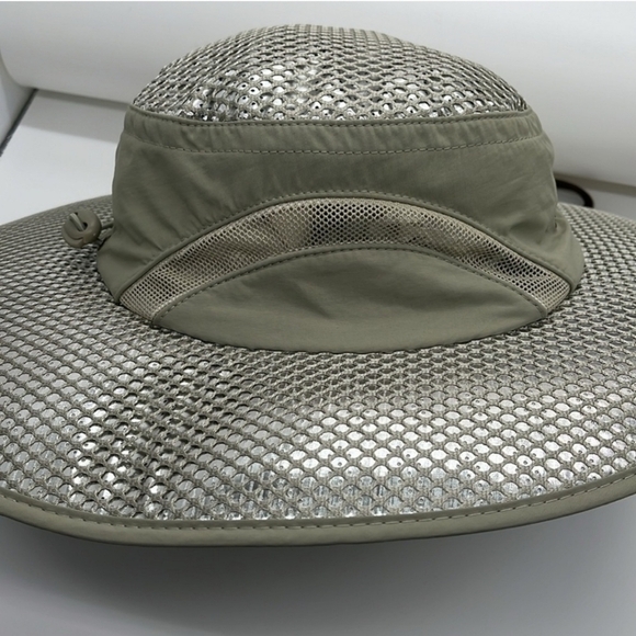 Arctic Air Evaporative Cooling Hat One Size Silver Ventilated UV Protection - Picture 5 of 16